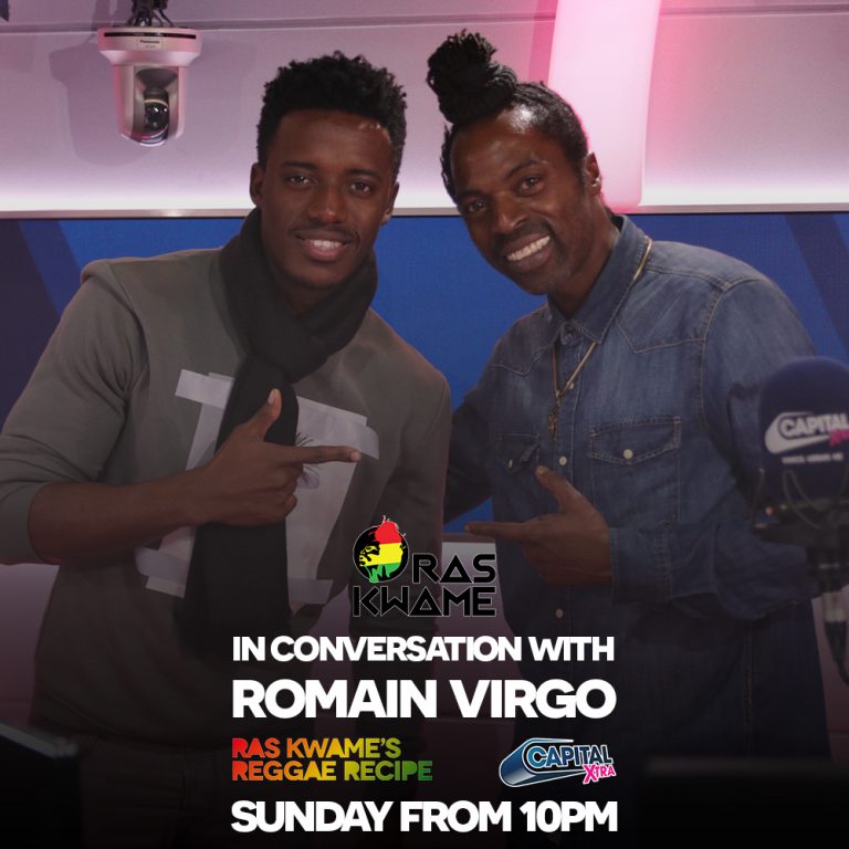 Romain Virgo in conversation this Sunday!